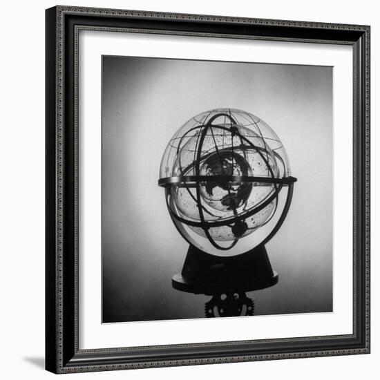World Globe on Display-Ralph Morse-Framed Photographic Print