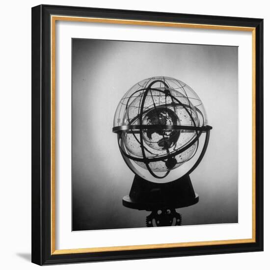 World Globe on Display-Ralph Morse-Framed Photographic Print