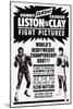 World Heavyweight Championship Bout: Charles 'Sonny' Liston Vs. Cassius Clay-null-Mounted Art Print