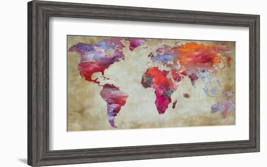 World in colors-Joannoo-Framed Art Print