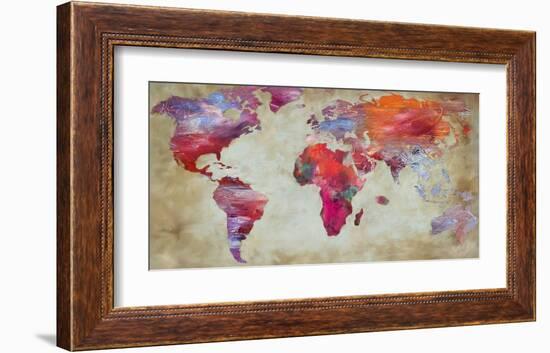 World in colors-Joannoo-Framed Art Print