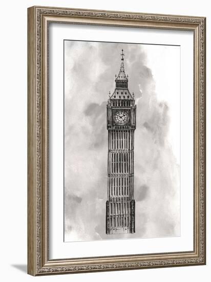 World Landmarks I-Grace Popp-Framed Art Print