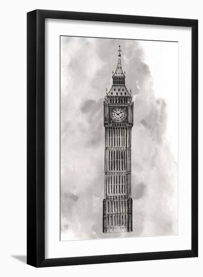 World Landmarks I-Grace Popp-Framed Art Print