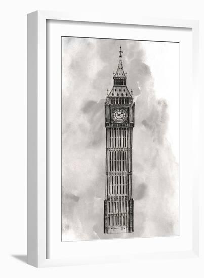 World Landmarks I-Grace Popp-Framed Art Print