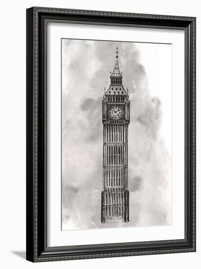 World Landmarks I-Grace Popp-Framed Art Print