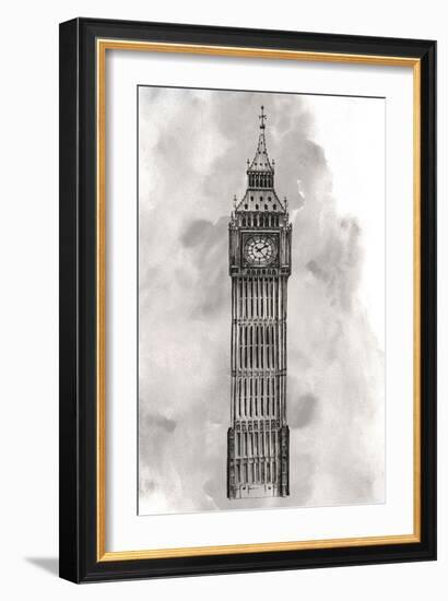 World Landmarks I-Grace Popp-Framed Art Print