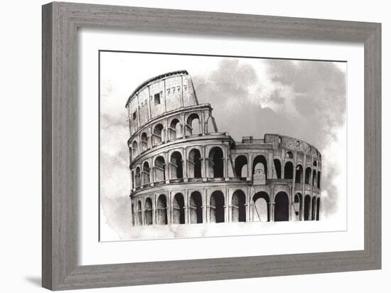 World Landmarks II-Grace Popp-Framed Art Print