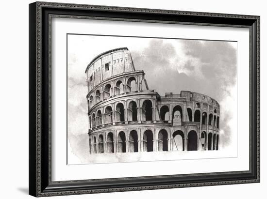 World Landmarks II-Grace Popp-Framed Art Print