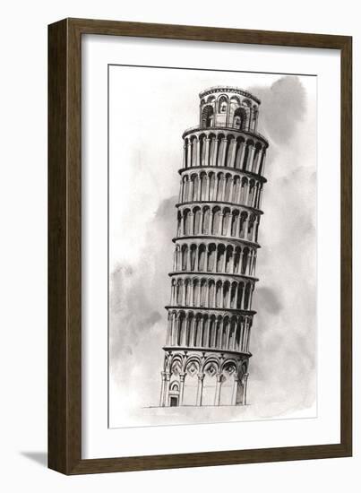 World Landmarks V-Grace Popp-Framed Art Print