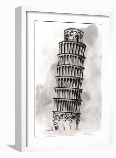 World Landmarks V-Grace Popp-Framed Art Print