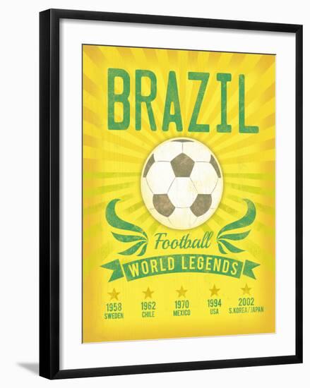 World Legends-Tom Frazier-Framed Giclee Print