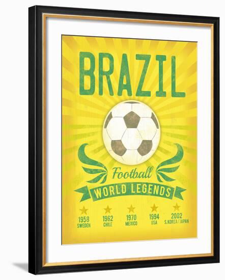 World Legends-Tom Frazier-Framed Giclee Print