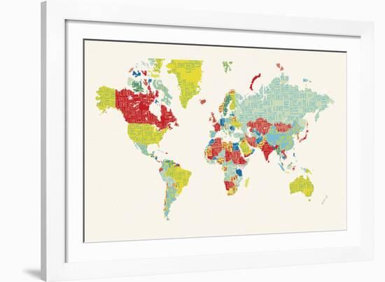 World Love II-Tom Frazier-Framed Giclee Print