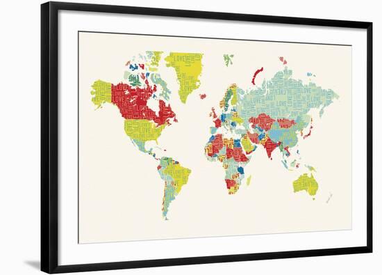 World Love II-Tom Frazier-Framed Giclee Print