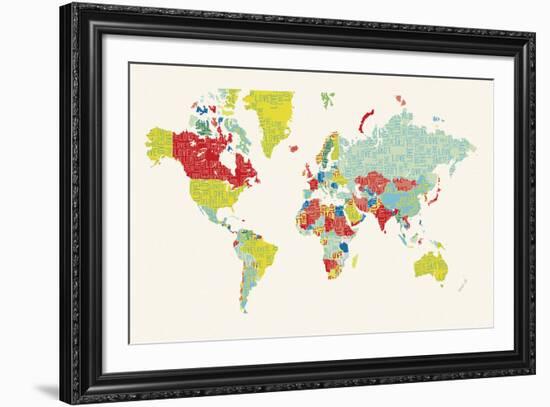 World Love II-Tom Frazier-Framed Giclee Print