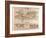 World Map, 1872-null-Framed Giclee Print