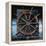 World Map and Ship's Wheel-Colin Anderson-Framed Premier Image Canvas