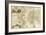 World Map By Gerard Van Keulen-Vintage Lavoie-Framed Giclee Print