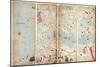 World Map, Catalan Atlas, 1375-Science Source-Mounted Giclee Print