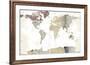 World Map I-null-Framed Art Print