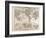 World Map of Ocean Currents and Express Routes, 1872-null-Framed Giclee Print