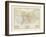 World Map on Sir J. Herschel's Projection 1881-The Vintage Collection-Framed Giclee Print