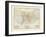 World Map on Sir J. Herschel's Projection 1881-The Vintage Collection-Framed Giclee Print