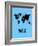 World Map Poster-NaxArt-Framed Art Print