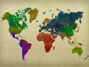 Beautiful World Maps Artwork For Sale Posters And Prints