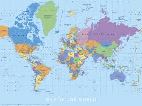 'World Map' Art Print | Art.com