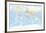 World Map-The Vintage Collection-Framed Giclee Print