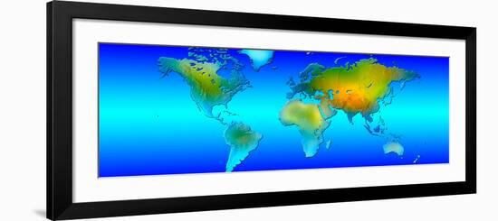 World Map-null-Framed Photographic Print