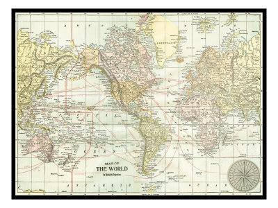 'World Map' Art Print | Art.com