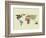 World Map-Lanre Adefioye-Framed Giclee Print