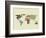 World Map-Lanre Adefioye-Framed Giclee Print