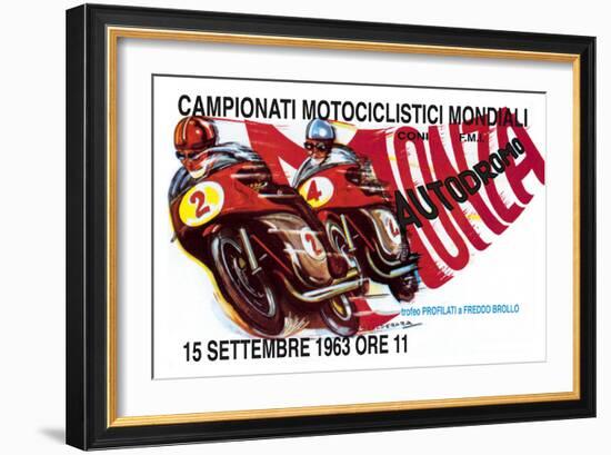 World Motorcycle Championship, 1963-null-Framed Art Print