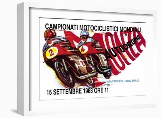 World Motorcycle Championship, 1963-null-Framed Art Print