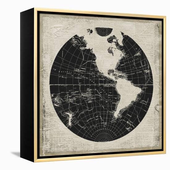 World News I-Elizabeth Medley-Framed Stretched Canvas