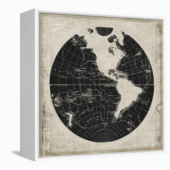 World News I-Elizabeth Medley-Framed Stretched Canvas