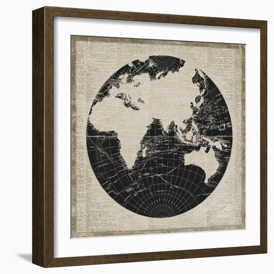 World News II-Elizabeth Medley-Framed Art Print