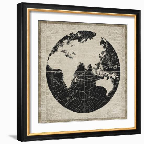 World News II-Elizabeth Medley-Framed Art Print