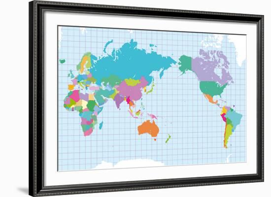 World of Colour-Max Carter-Framed Giclee Print