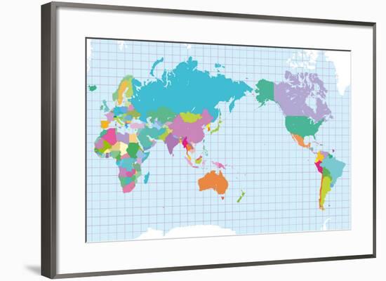 World of Colour-Max Carter-Framed Giclee Print