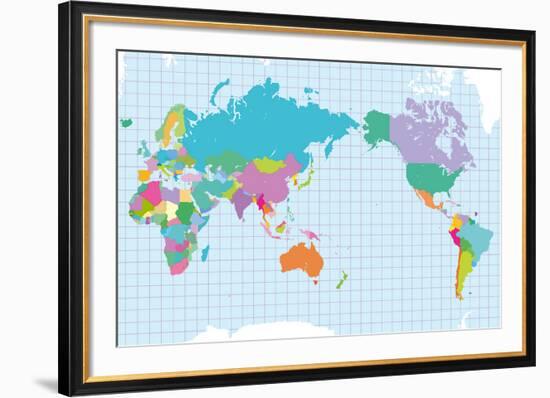 World of Colour-Max Carter-Framed Giclee Print