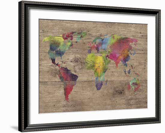 World of Colours - Vintage-Sandra Jacobs-Framed Giclee Print