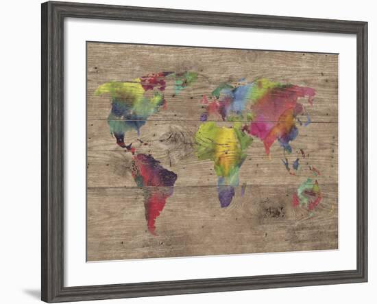 World of Colours - Vintage-Sandra Jacobs-Framed Giclee Print