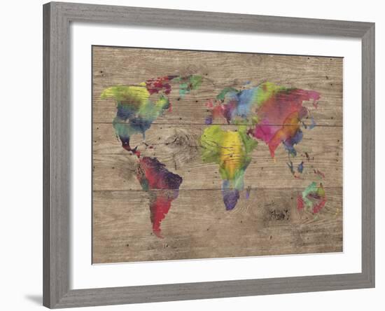 World of Colours - Vintage-Sandra Jacobs-Framed Giclee Print