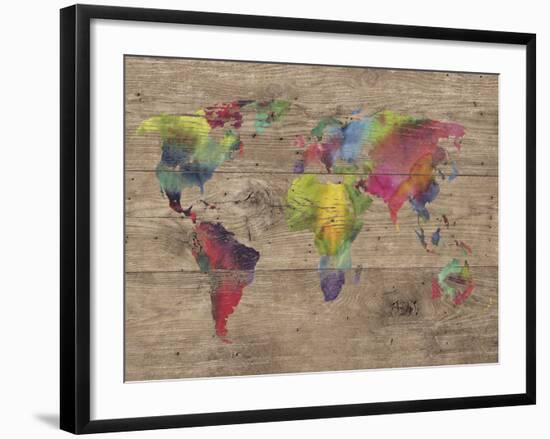 World of Colours - Vintage-Sandra Jacobs-Framed Giclee Print