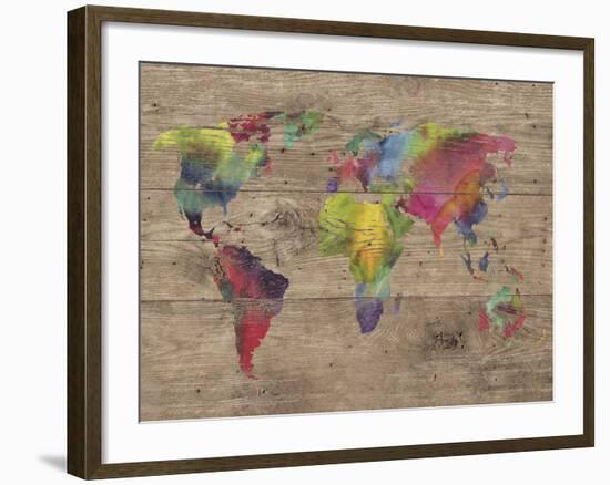 World of Colours - Vintage-Sandra Jacobs-Framed Giclee Print