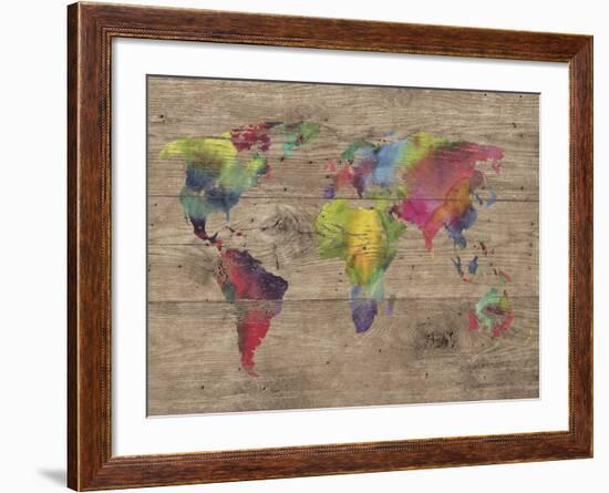 World of Colours - Vintage-Sandra Jacobs-Framed Giclee Print